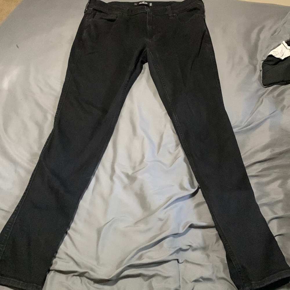 Hollister jeans black